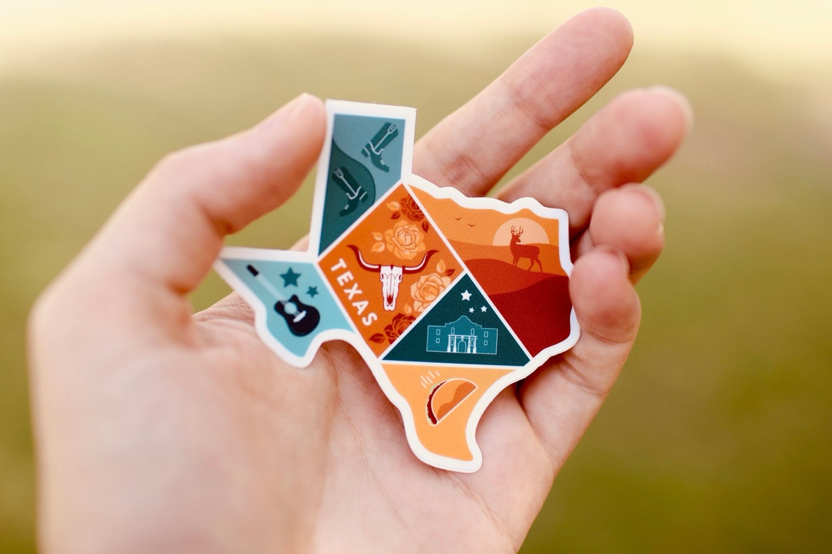 All Things Texas Sticker product photo