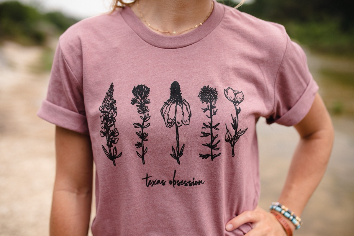 Texas Wildflowers Tee product photo