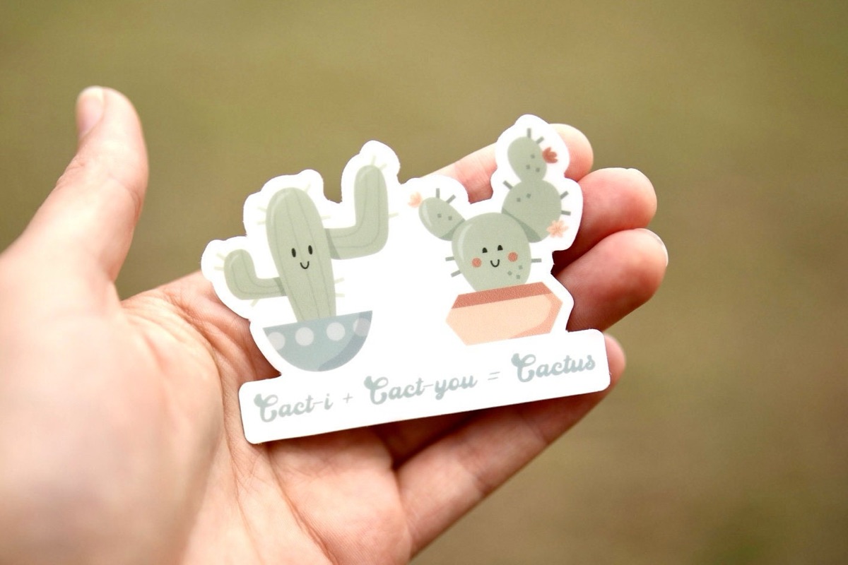 Cactus Sticker product photo