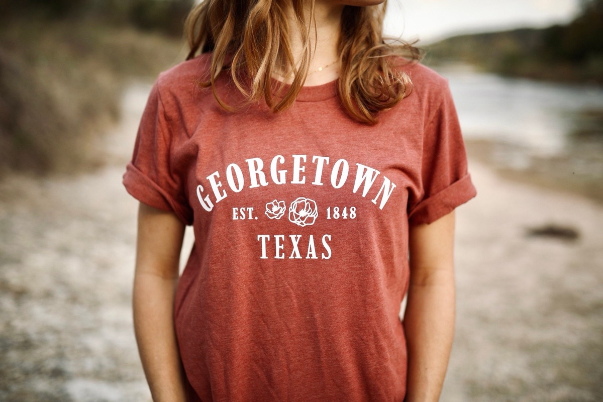 Georgetown Texas Tee product photo