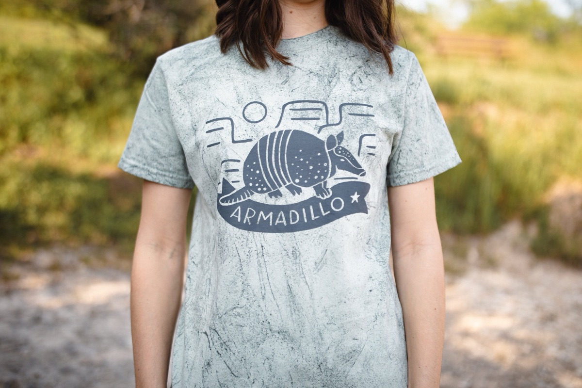 Armadillo Color Blast Tee product photo