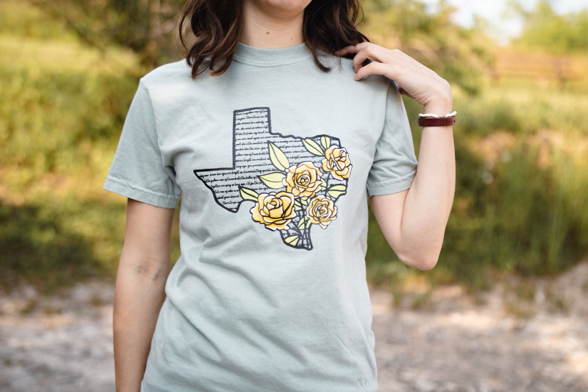 Yellow Rose of Texas Tee