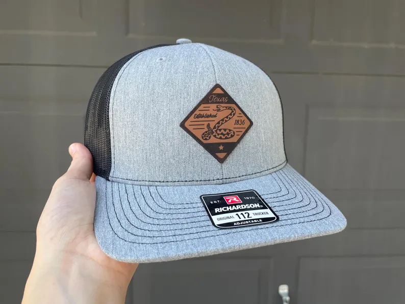 Established 1836 Leather Patch Hat product photo