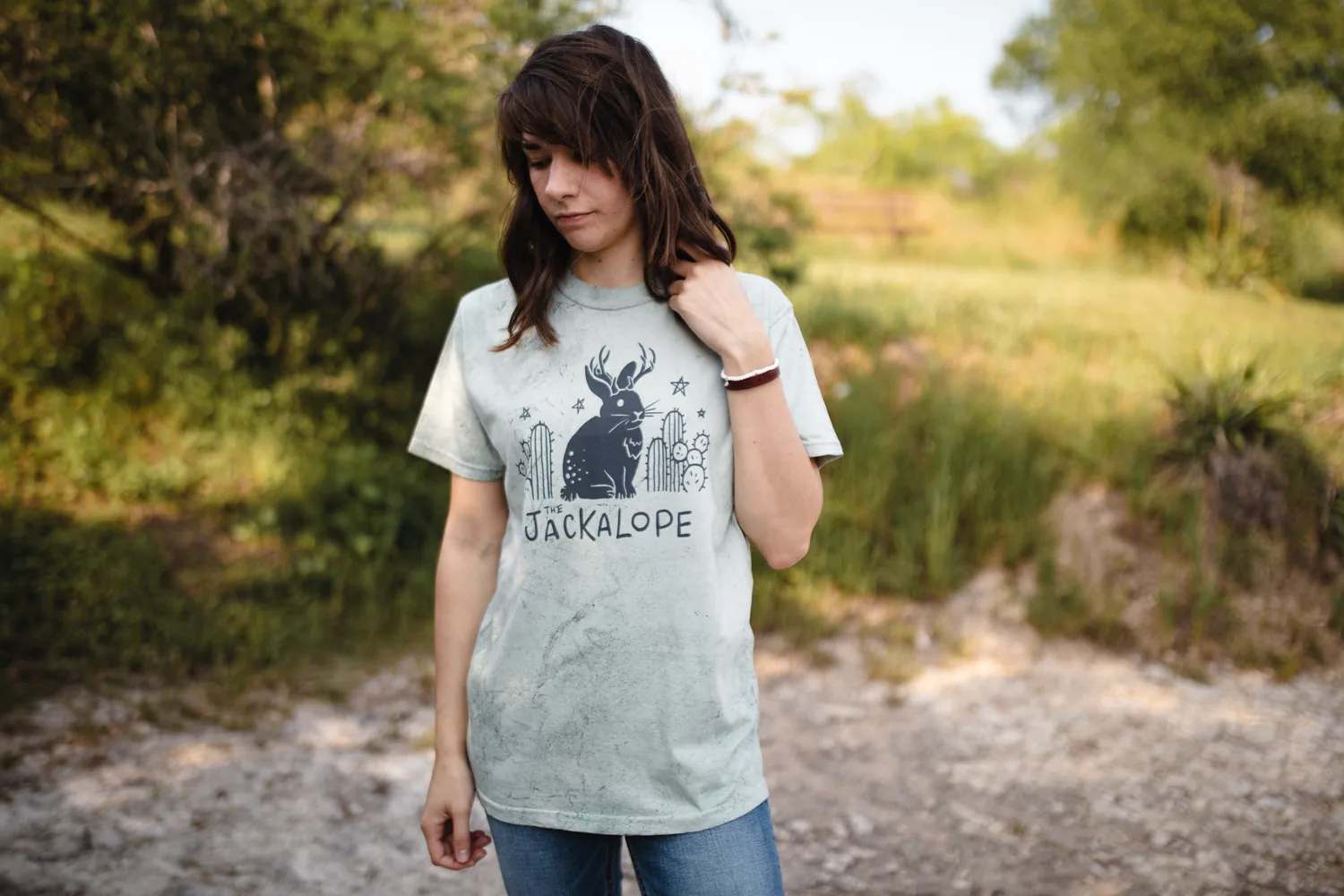 Jackalope Color Blast Tee product photo