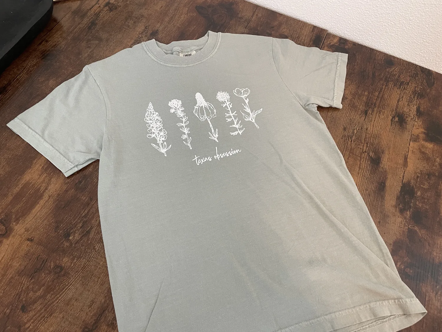Texas Wildflowers Comfort Colors Tee product photo